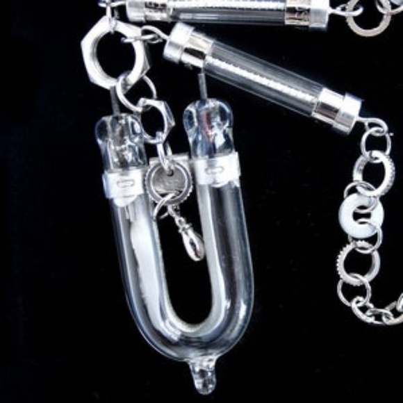 Custom - Quantum Glass Time Delay Necklace - Picture 1 of 1